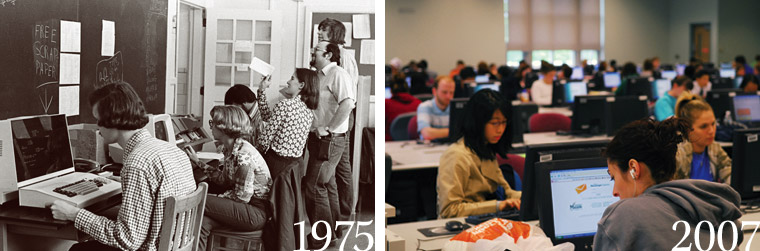 Computers in 1975 and 2007