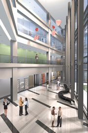 3D Model of the Inside of Academic VI