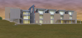 3D Model of new AVT Building